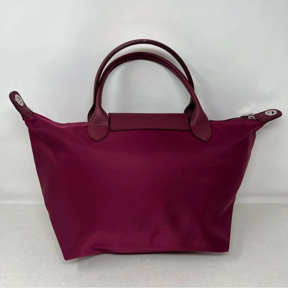 Longchamp Le PLIAGE NEO Small Burgundy- Pink Colour - Picture 7 of 13